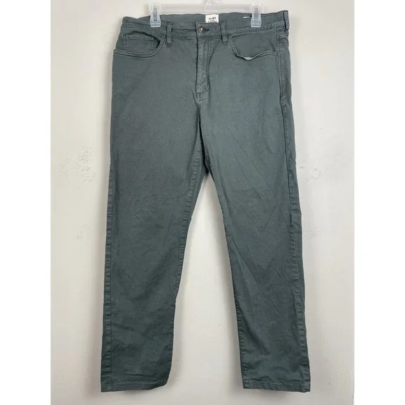 Flint and Tinder 365 Tapered Fit Pants Mens 34x32(29"L) Green/Gray Stretch Twill - Picture 2 of 10